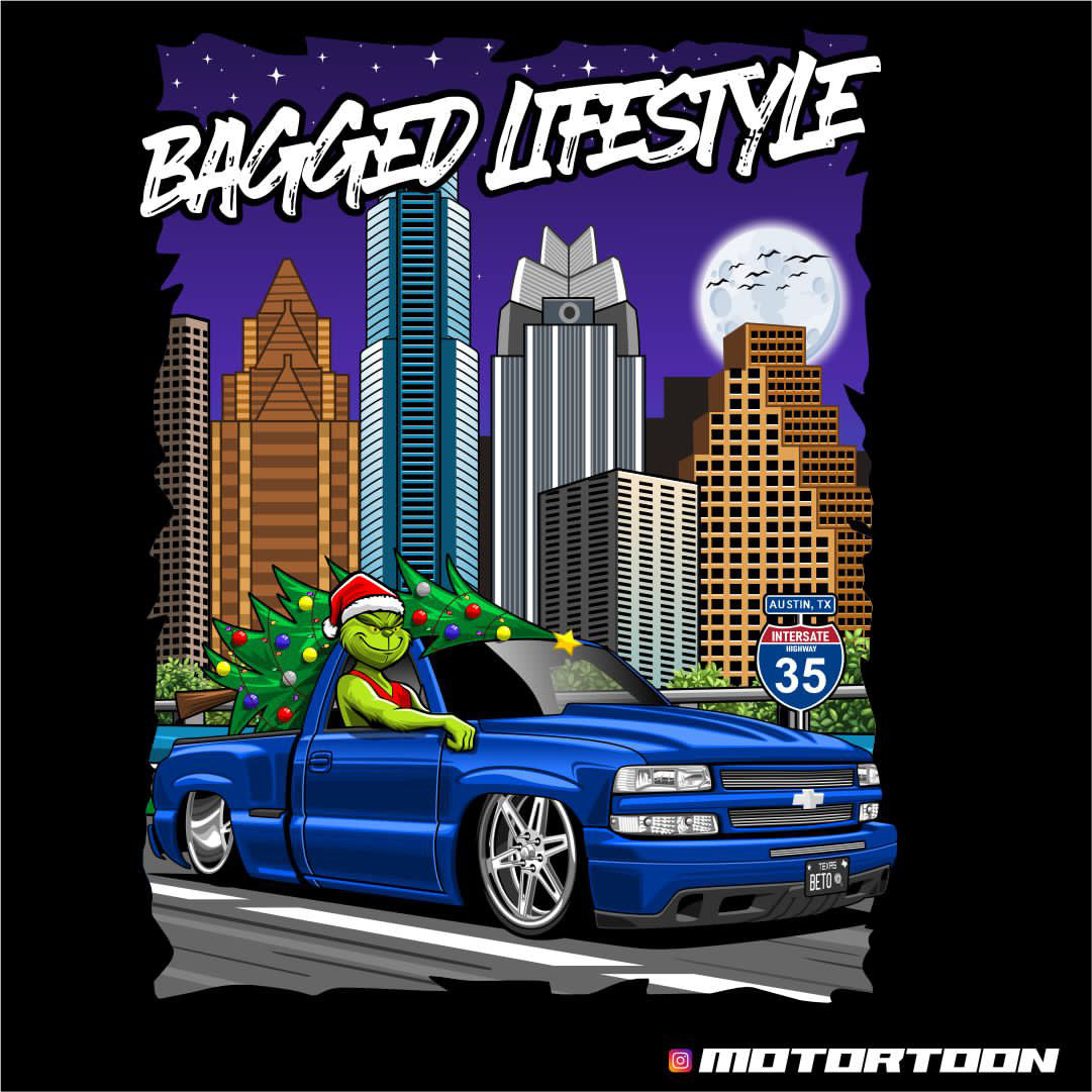 Blueberry grinch merch (pre order)